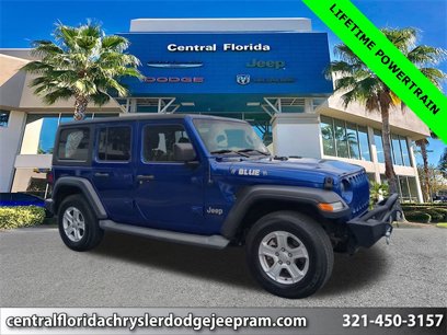 Used 2019 Jeep Wrangler Unlimited Sport S