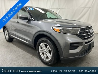 Certified 2022 Ford Explorer XLT w/ Class IV Trailer Tow Package