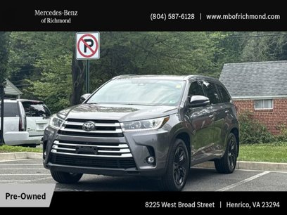 Used 2019 Toyota Highlander Limited Platinum