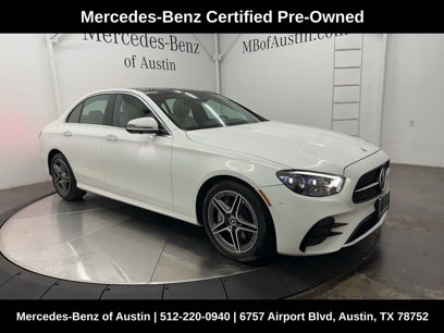 Certified 2022 Mercedes-Benz E 350 4MATIC Sedan
