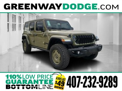 New 2025 Jeep Wrangler Unlimited Sport S 4xe