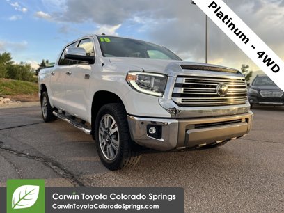 Used 2018 Toyota Tundra Platinum