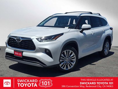 New 2025 Toyota Highlander Platinum