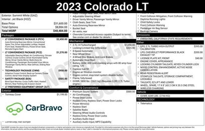 Certified 2023 Chevrolet Colorado LT w/ LT Convenience Package II