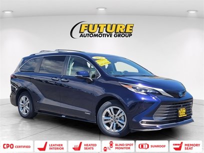 Certified 2021 Toyota Sienna Platinum