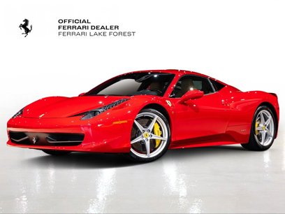 Used 2011 Ferrari 458 Italia Coupe