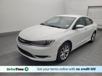 Used 2015 Chrysler 200 C w/ Navigation & Sound Group I