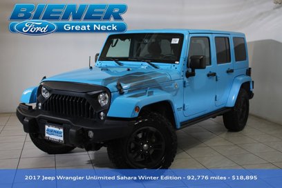 Used 2017 Jeep Wrangler Unlimited Sahara