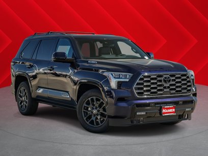 New 2025 Toyota Sequoia Platinum