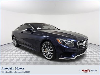Certified 2017 Mercedes-Benz S 550 4MATIC Coupe