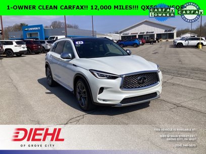 Used 2023 INFINITI QX50 Sensory w/ Accent Package