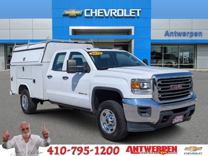 Used 2015 GMC Sierra 2500 4x4 Double Cab w/ Snow Plow Prep Package