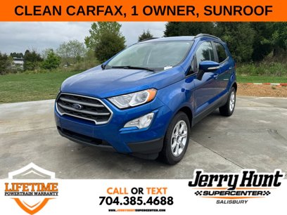 Used 2021 Ford EcoSport SE w/ SE Convenience Package