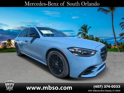 New 2025 Mercedes-Benz S 580 4MATIC Sedan
