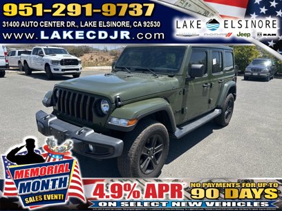 Used 2021 Jeep Wrangler Unlimited Sahara