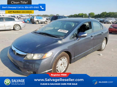 Used 2010 Honda Civic Hybrid Sedan