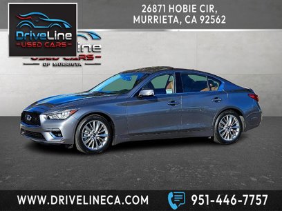 Used 2023 INFINITI Q50 Luxe w/ Cargo Package
