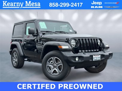 Certified 2022 Jeep Wrangler Sport S