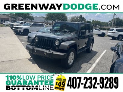 Used 2017 Jeep Wrangler Unlimited Sport w/ Quick Order Package 24S