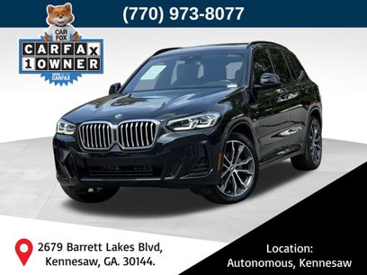 Used 2022 BMW X3 sDrive30i w/ M Sport Package 2