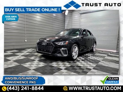 Used 2020 Audi A4 2.0T Premium w/ Convenience Package