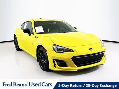Used 2017 Subaru BRZ Series.Yellow