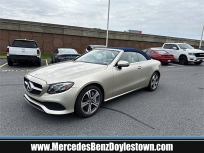 Certified 2018 Mercedes-Benz E 400 4MATIC Cabriolet