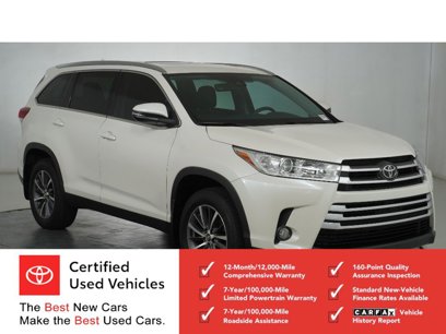 Certified 2019 Toyota Highlander XLE