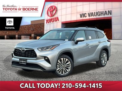 New 2025 Toyota Highlander Platinum