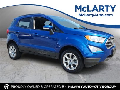 Used 2019 Ford EcoSport SE