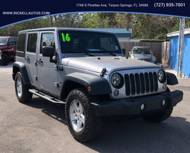 Used 2016 Jeep Wrangler Unlimited Sport w/ Quick Order Package 24S