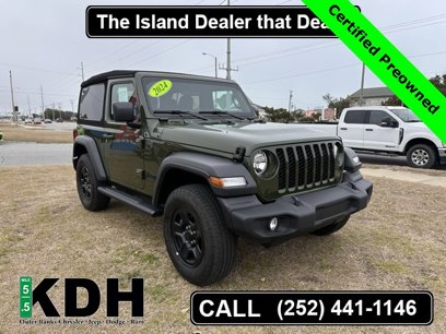 Certified 2024 Jeep Wrangler Sport