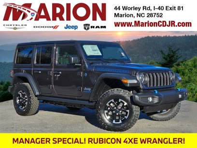 New 2024 Jeep Wrangler Unlimited Rubicon 4xe w/ Technology Group