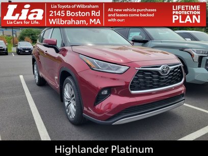 New 2025 Toyota Highlander Platinum