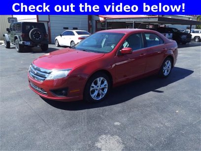 Used 2012 Ford Fusion SE