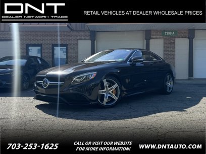 Used 2015 Mercedes-Benz S 63 AMG 4MATIC Coupe