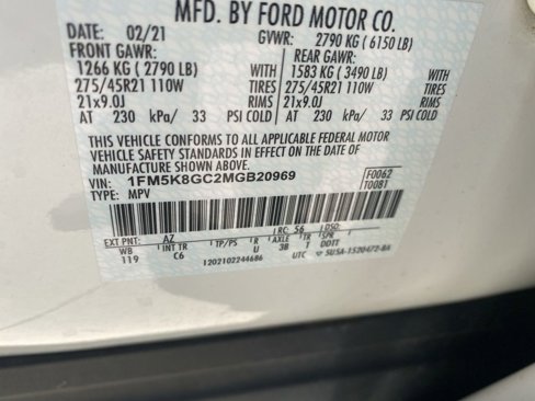 Used 2021 Ford Explorer ST w/ Equipment Group 401A image 23