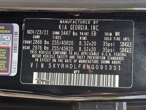 Used 2022 Kia Sorento X-Line EX image 29