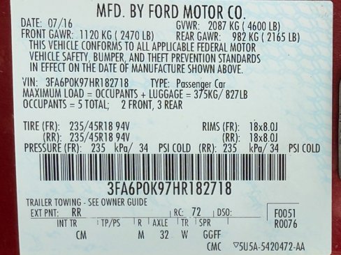 Used 2017 Ford Fusion Titanium image 41