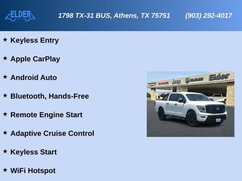 Used 2023 Nissan Titan SV w/ SV Convenience Package image 6