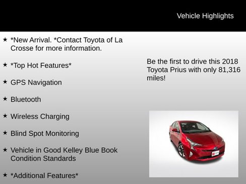Used 2018 Toyota Prius Three Touring image 7