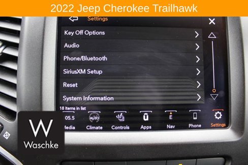 Used 2022 Jeep Cherokee Trailhawk w/ Sun, Sound & Nav Group image 59