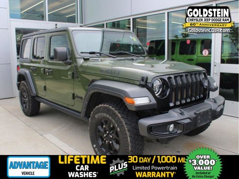 Used 2021 Jeep Wrangler Unlimited Sport image 1