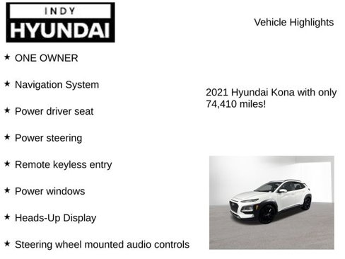 Used 2021 Hyundai Kona Ultimate image 7