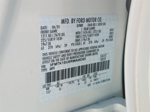 Certified 2024 Ford Mustang Mach-E Select w/ Comfort Package Lite image 30