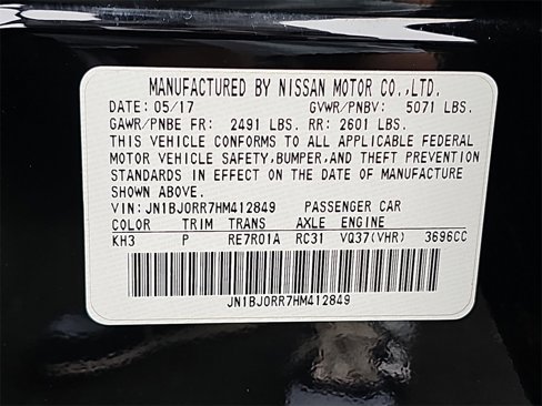 Used 2017 INFINITI QX50 AWD image 34