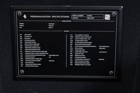 Certified 2025 Ferrari 296 GTB image 24