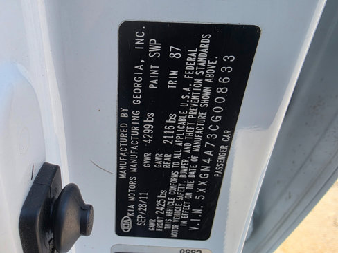 Used 2012 Kia Optima EX w/ Premium Pkg image 28
