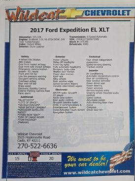 Used 2017 Ford Expedition EL XLT w/ Equipment Group 202A image 31