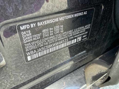 Used 2019 BMW 530i w/ Luxury Package image 35